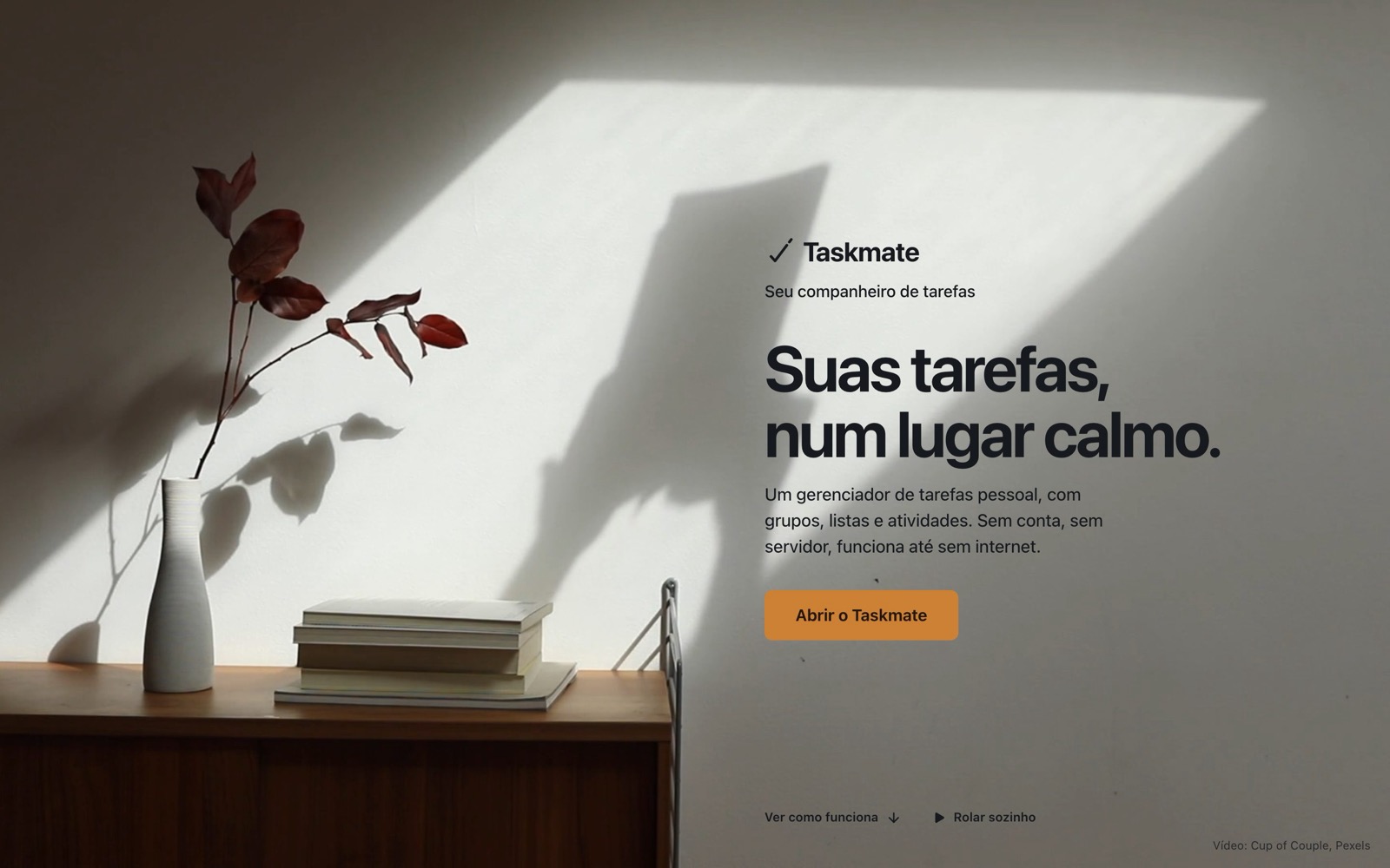 Taskmate — Gerenciador de Tarefas Local-First